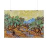 Vincent van Gogh's Olive Trees Poster