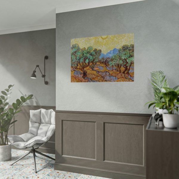 Vincent van Gogh's Olive Trees Poster