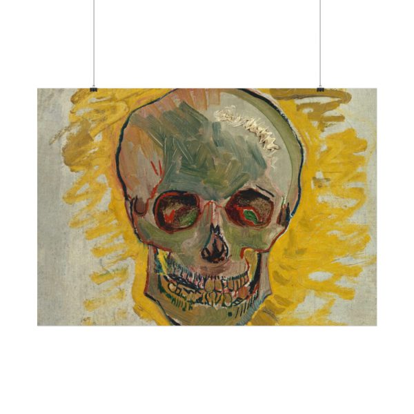 Van Gogh's Skull Poster