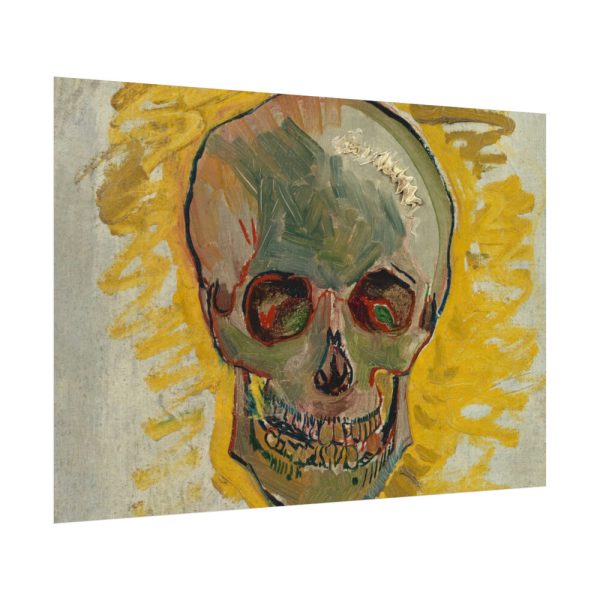Van Gogh's Skull Poster