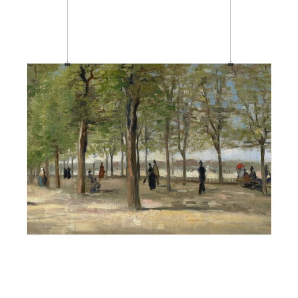92408-291.jpg Vincent van Gogh's Terrace in the Luxembourg Gardens Poster