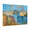 92408-297.jpg Vincent van Gogh's The Langlois Bridge at Arles with Women Washing Poster