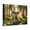 92408-367.jpg Deer in Forest Poster