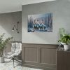 92408-379.jpg Six Reindeer in Foreground Poster