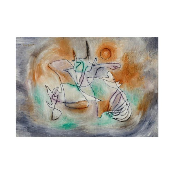 Howling Dog (1928) by Paul Klee Poster