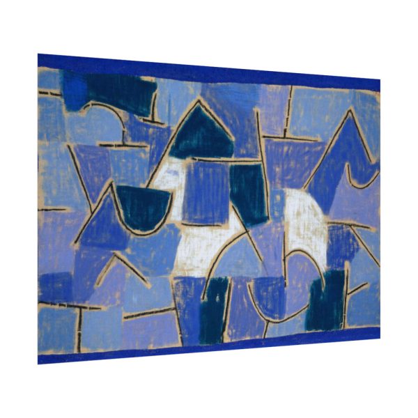 Blue Night (1937) by Paul Klee Poster