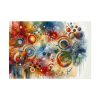 92408-75.jpg Boho Vibrant and Colorful Composition Poster