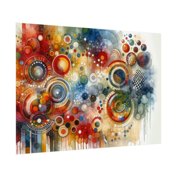 92408-77.jpg Boho Vibrant and Colorful Composition Poster
