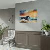 92408-99.jpg Horse Galloping On Beach Poster