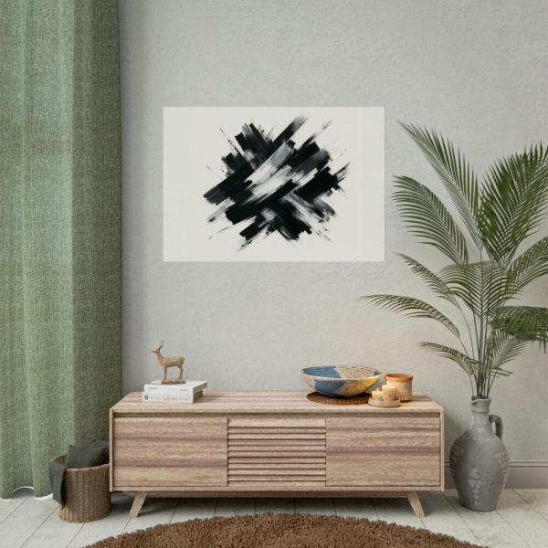 92409-108.jpg Boho Style of Grey Circle Poster