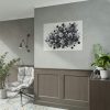 Boho Black and White Poster