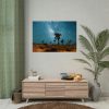 92409-168.jpg Starry Sky Night With Cactus Poster