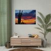 Cactus Sunrise Desert Poster