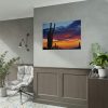 Cactus Sunrise Desert Poster