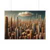 92409-231.jpg Forest of Tall Cactus Plants Poster