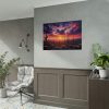 92409-239.jpg Cacti and Red Sky in Desert Poster