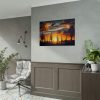 Saguaro Cacti Silhouetted Against Sky Poster
