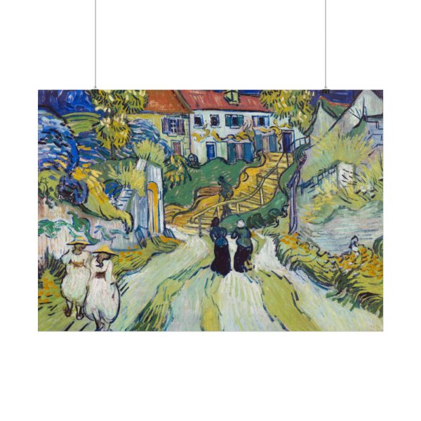 92409-261.jpg Vincent van Gogh's Stairway at Auvers Poster