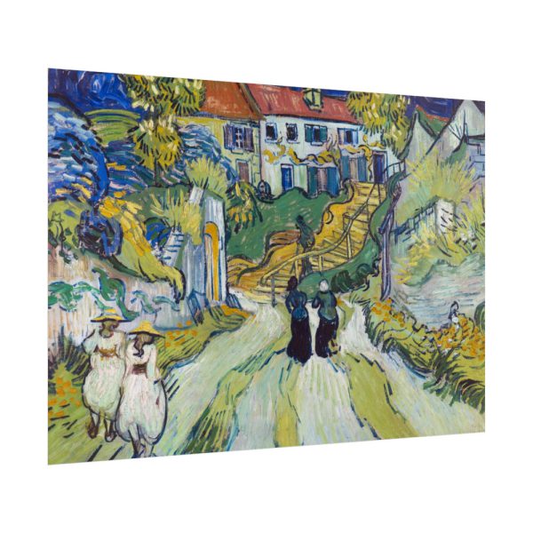 92409-262.jpg Vincent van Gogh's Stairway at Auvers Poster