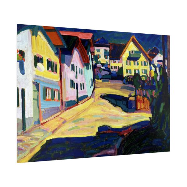 92409-27.jpg Murnau, Burggrabenstrasse 1 (1908) by Wassily Kandinsky Poster