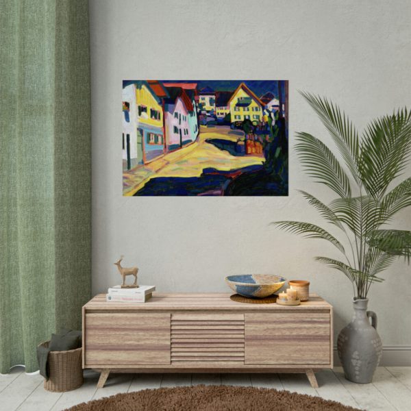 92409-28.jpg Murnau, Burggrabenstrasse 1 (1908) by Wassily Kandinsky Poster