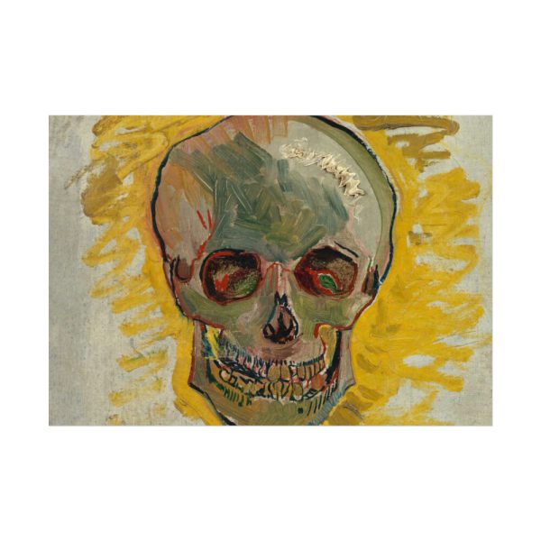 Van Gogh's Skull Poster