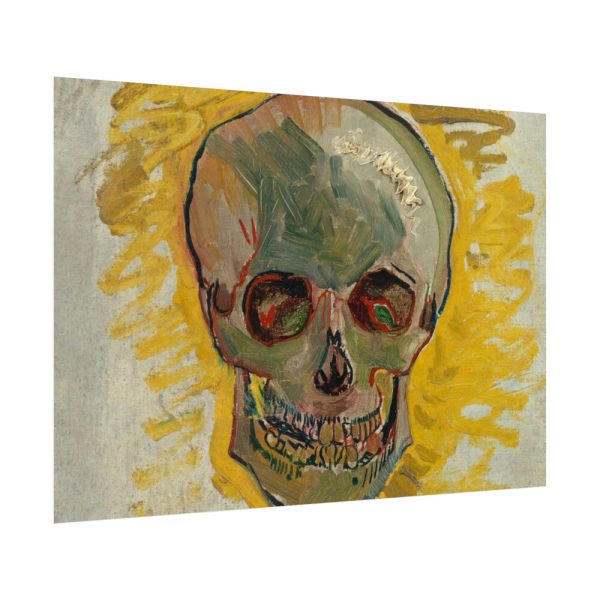 Van Gogh's Skull Poster
