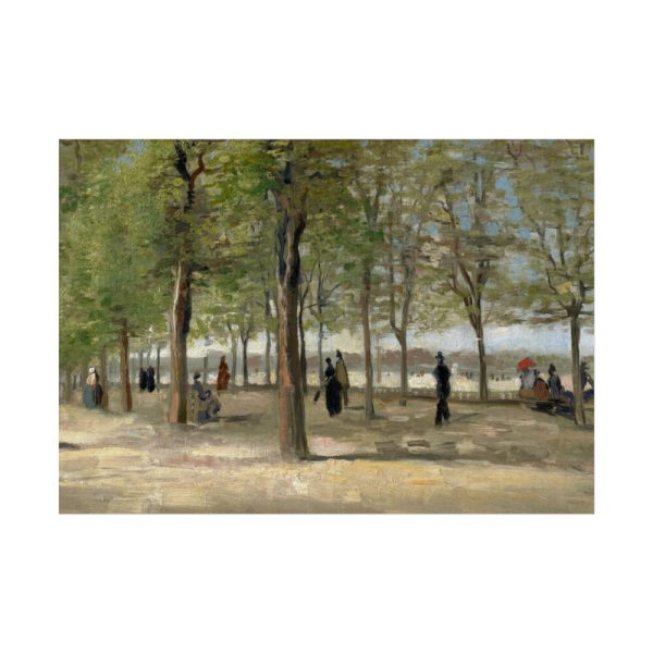 92409-290.jpg Vincent van Gogh's Terrace in the Luxembourg Gardens Poster