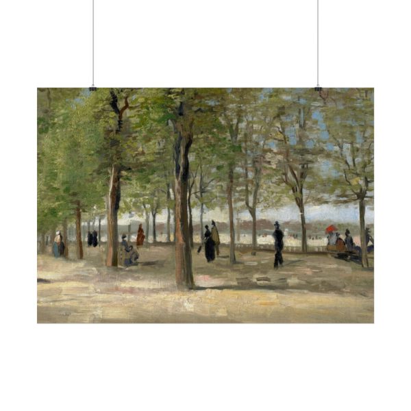 92409-291.jpg Vincent van Gogh's Terrace in the Luxembourg Gardens Poster