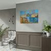 92409-299.jpg Vincent van Gogh's The Langlois Bridge at Arles with Women Washing Poster