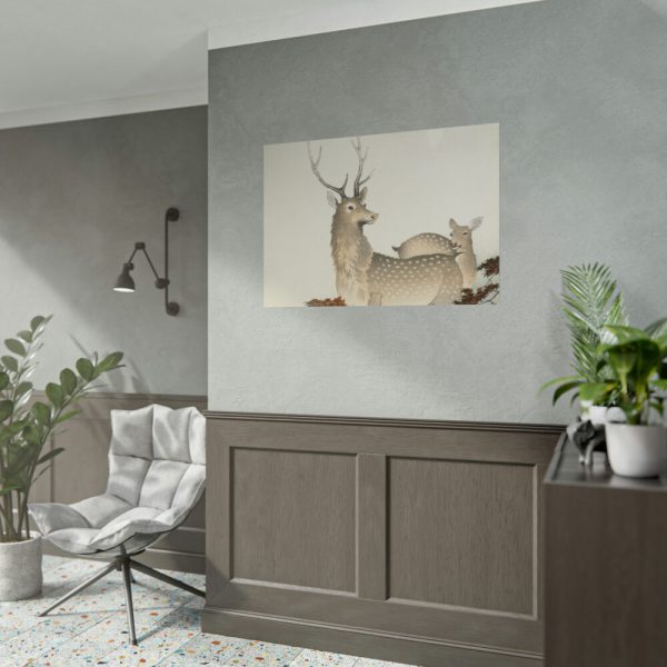 92409-314.jpg Couple of Deers Poster
