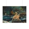 92409-321.jpg A Good Shot, Adirondacks by Winslow Homer Poster