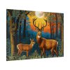 92409-342.jpg Deer and Deer in the Forest Poster