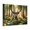 92409-362.jpg Deer in Forest Poster