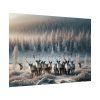 92409-367.jpg Reindeer in a Snowy Landscape Poster