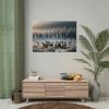 92409-368.jpg Reindeer in a Snowy Landscape Poster