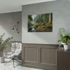 92409-379.jpg Deer By a River In a Forest Poster