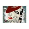 92409-40.jpg Fashionable Vintage Woman Poster