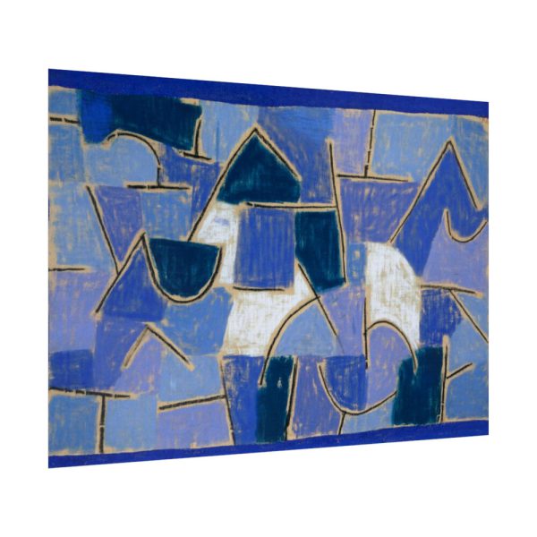 Blue Night (1937) by Paul Klee Poster