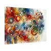 92409-77.jpg Boho Vibrant and Colorful Composition Poster