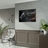 92409-84.jpg Black Spanish Horse Poster