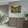 Whimsical Sunflower Field Art Poster