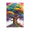 Tree of Life Watercolor Landscape Poster