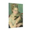 92410-117.jpg Pierre-Auguste Renoir's Woman with a Cat Poster