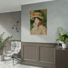 92410-124.jpg Woman With Capeline by Pierre-Auguste Renoir Poster