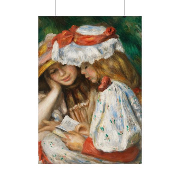 92410-131.jpg Two Girls Reading by Pierre-Auguste Renoir Poster