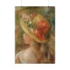 92410-136.jpg Young Girl with Hat by Pierre Auguste Renoir Poster