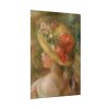 92410-137.jpg Young Girl with Hat by Pierre Auguste Renoir Poster