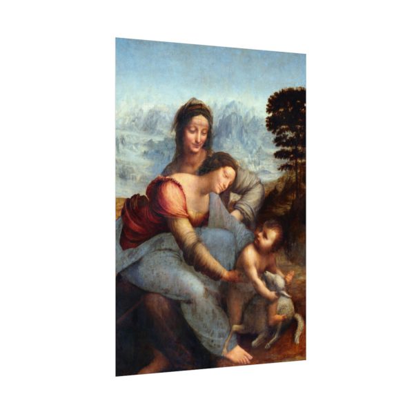 92410-147.jpg Leonardo da Vinci's The Virgin and Child with Saint Anne Poster