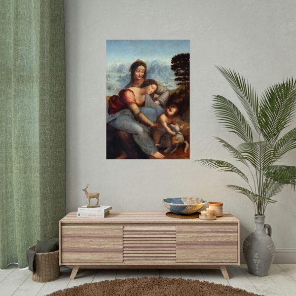 92410-148.jpg Leonardo da Vinci's The Virgin and Child with Saint Anne Poster